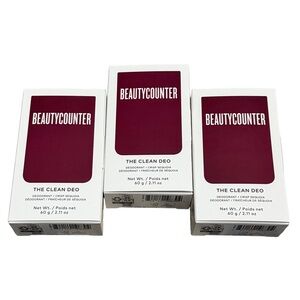 Beautycounter The Clean Deo Trio in Crisp Sequoia